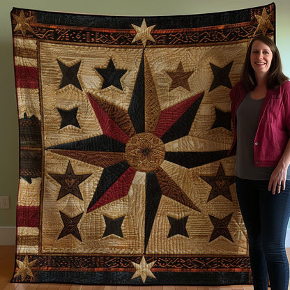 Cowboy Inspired Star WJ1007005CL Quilt