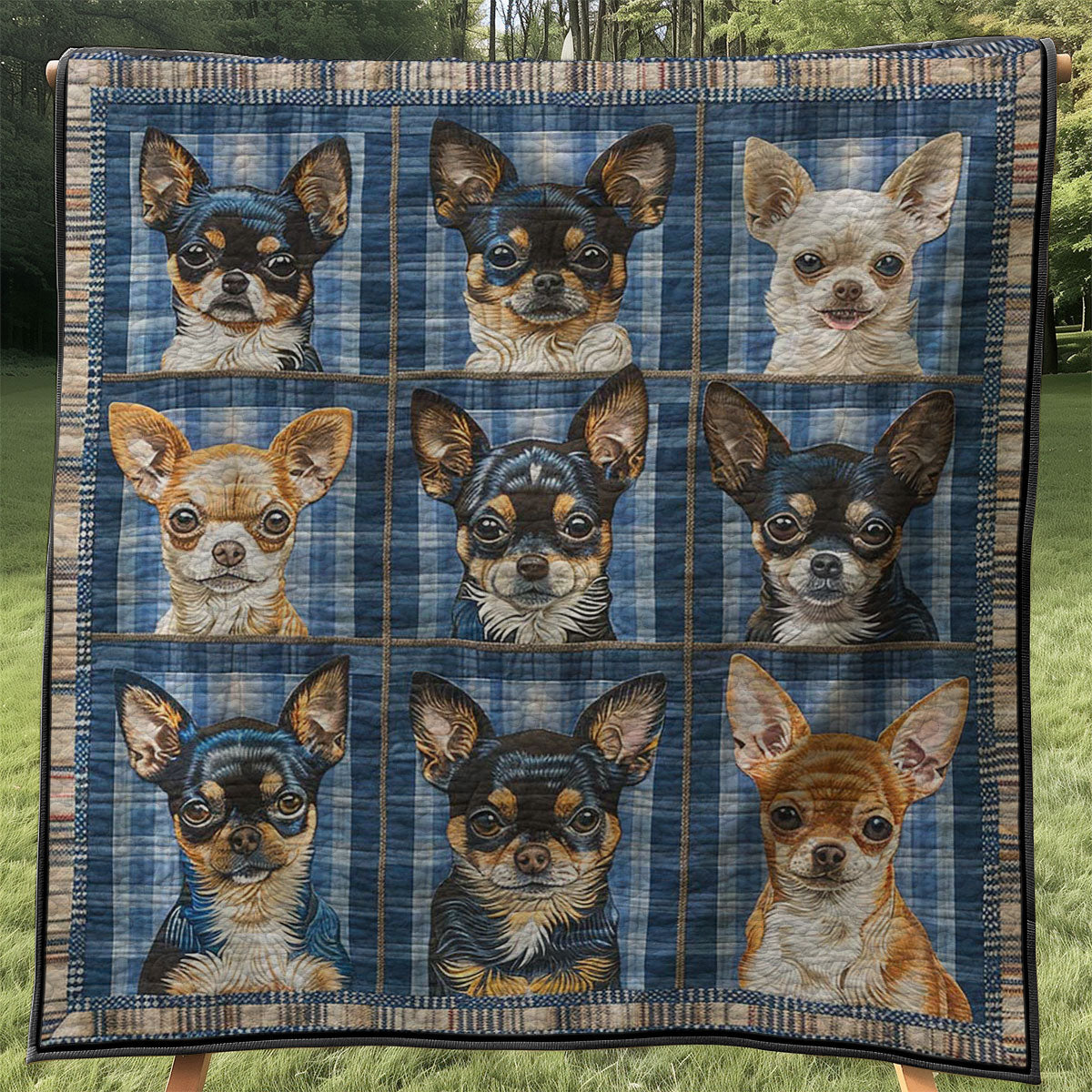 Cute Chihuahua WJ2307014CL Quilt