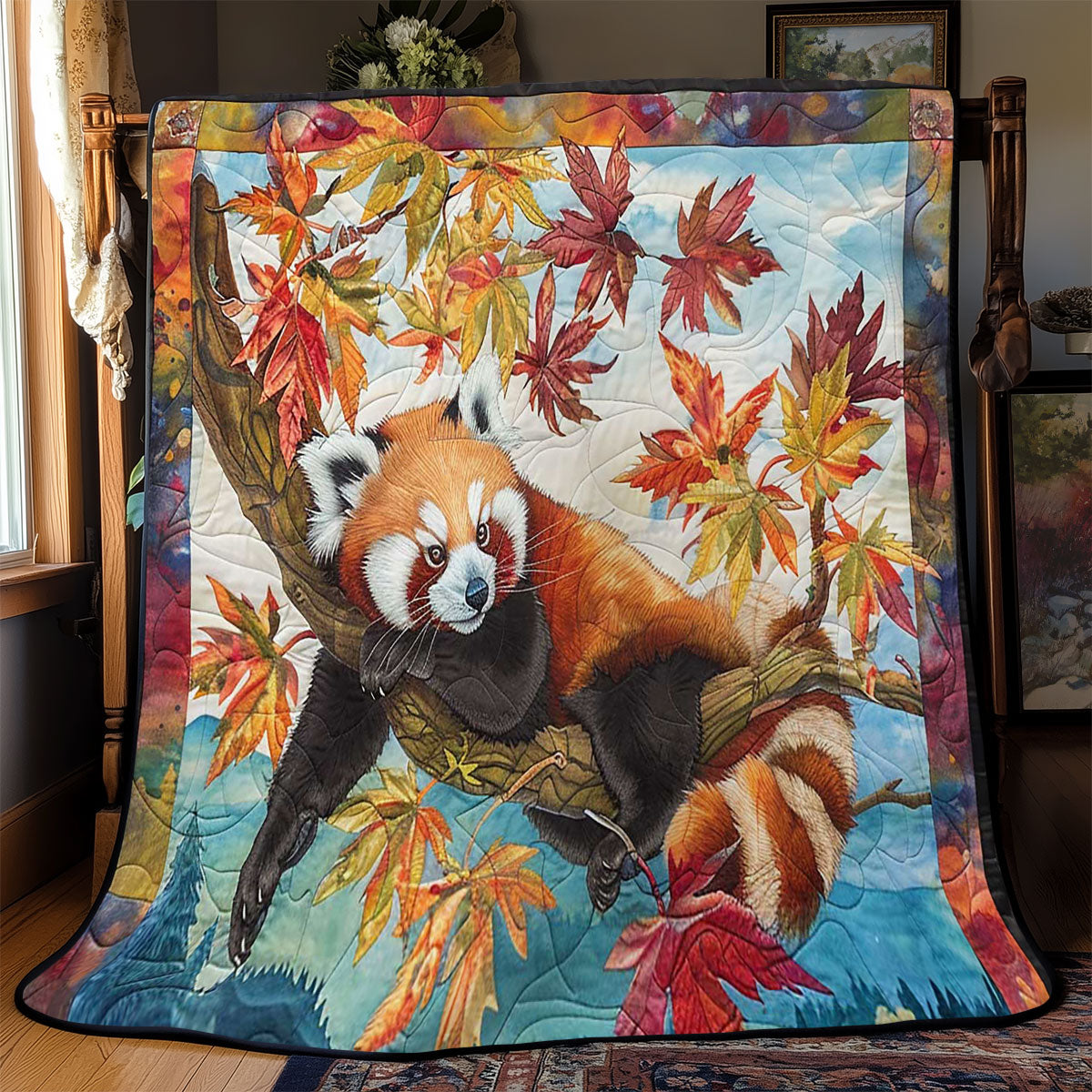 Cute Red Panda WJ0609006CL Quilt