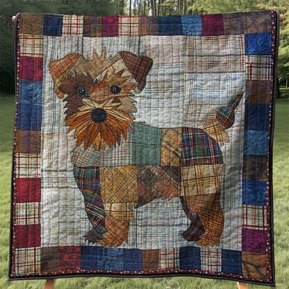 Cute Terrier Dog WJ2907015CL Quilt