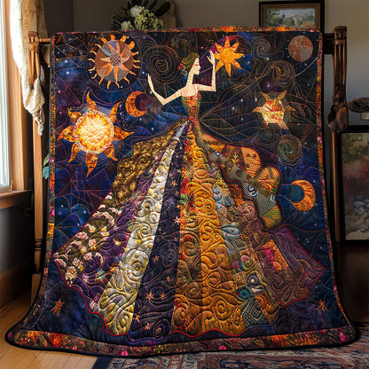 Dancing Woman WJ3008013CL Quilt