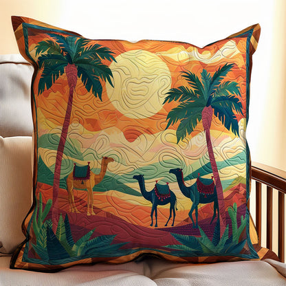 Desert Camel WJ0609034CL Quilt Pillow Case