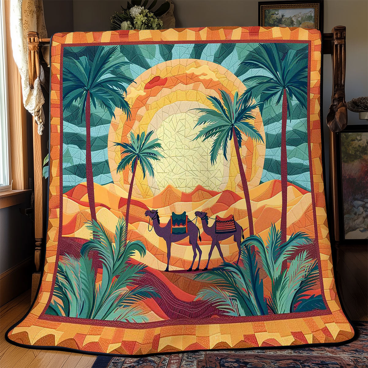 Desert Camel WJ0909011CL Quilt