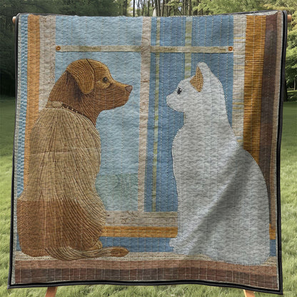 Dog And Cat WJ2907022CL Quilt