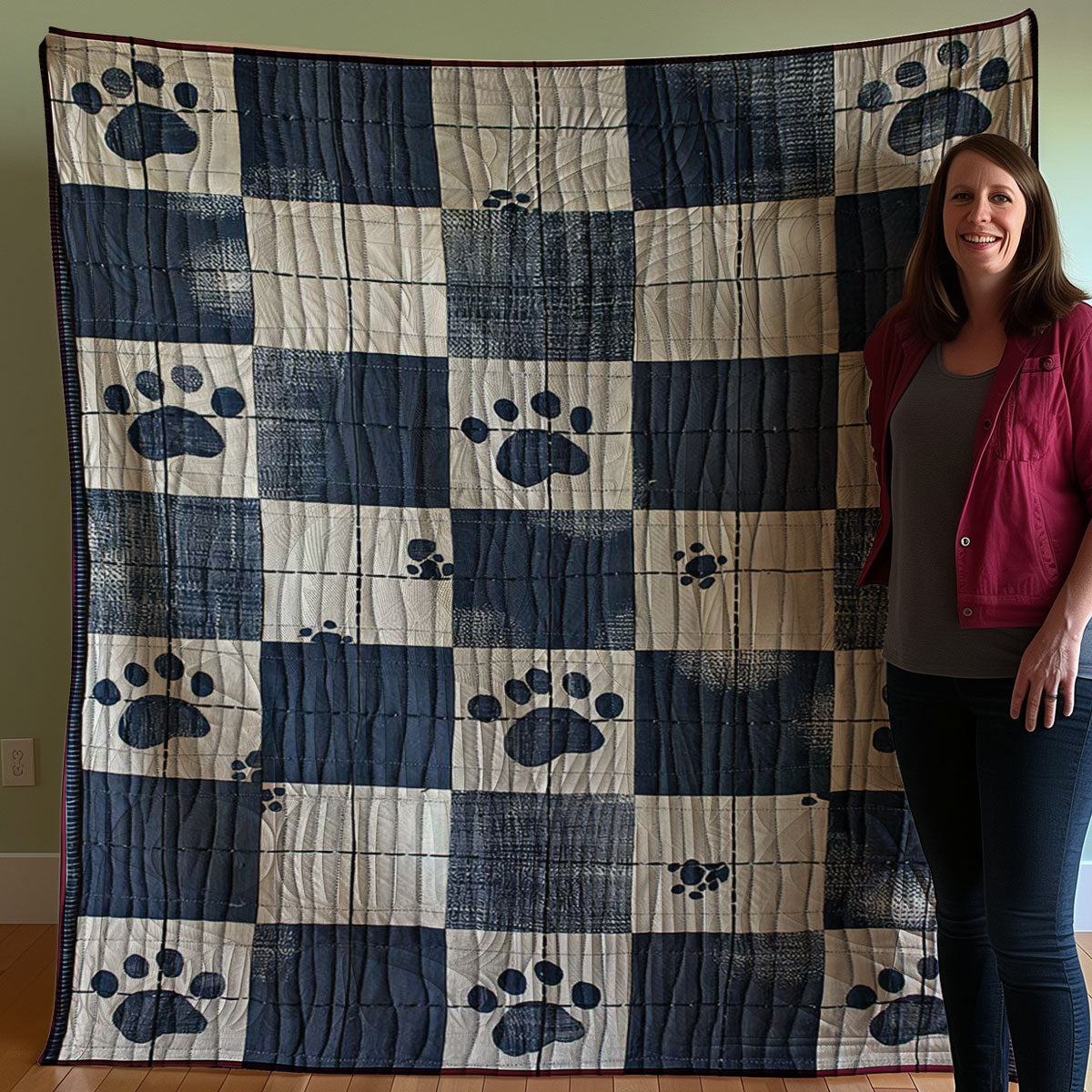 Dog Paws WJ1507011CL Quilt