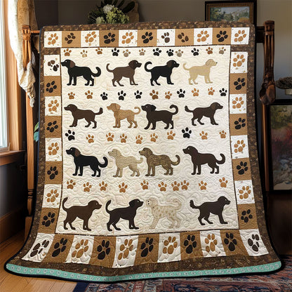 Dogs Silhouettes WJ1409007CL Quilt