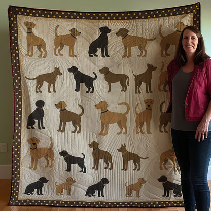 Dogs WJ0507004CL Quilt