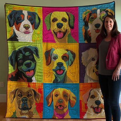 Dogs WJ1007007CL Quilt