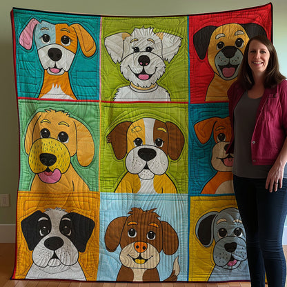 Dogs WJ1007008CL Quilt