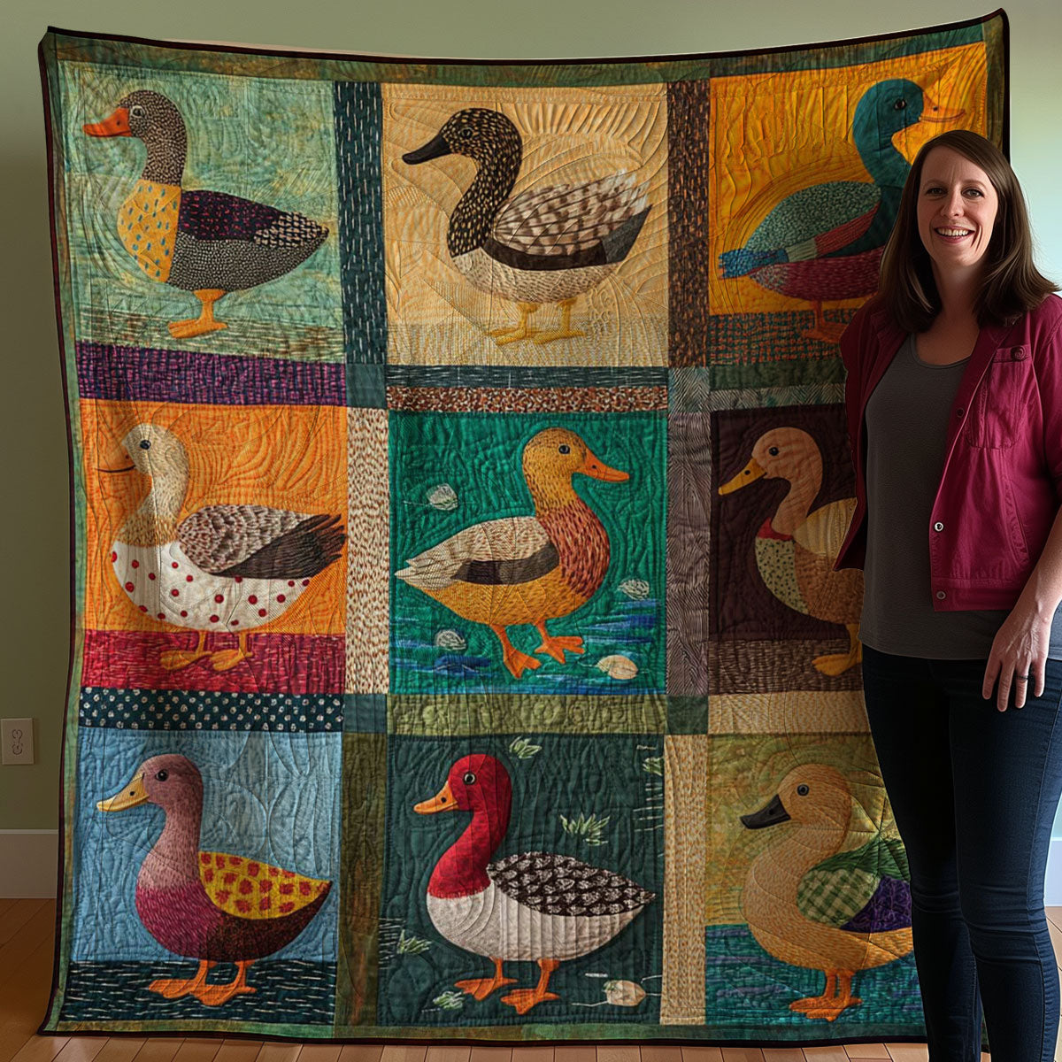 Duck WJ1008019CL Quilt