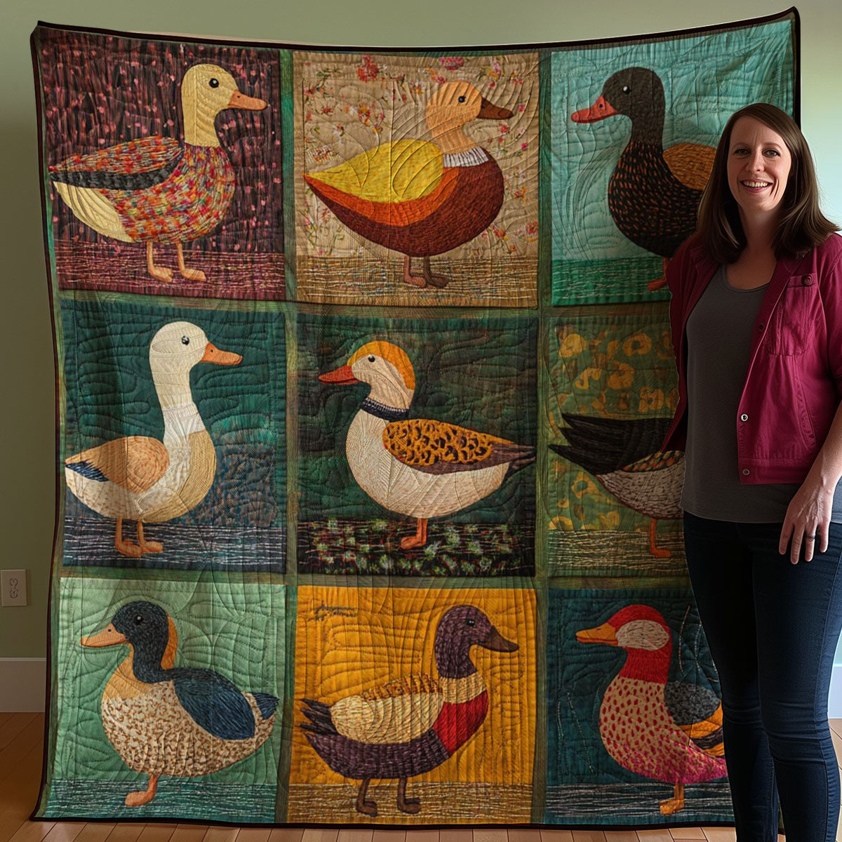 Duck WJ1308011CL Quilt