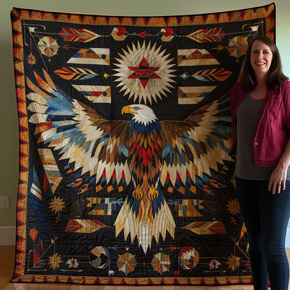 Eagle Native American WJ0507007CL Quilt