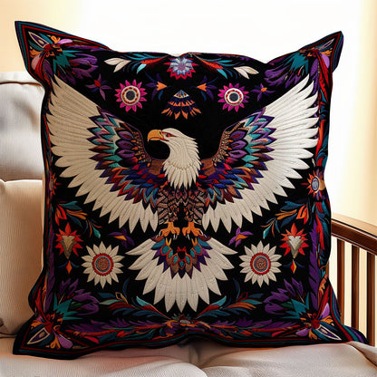Eagle Native American WJ1409040CL Quilt Pillow Case