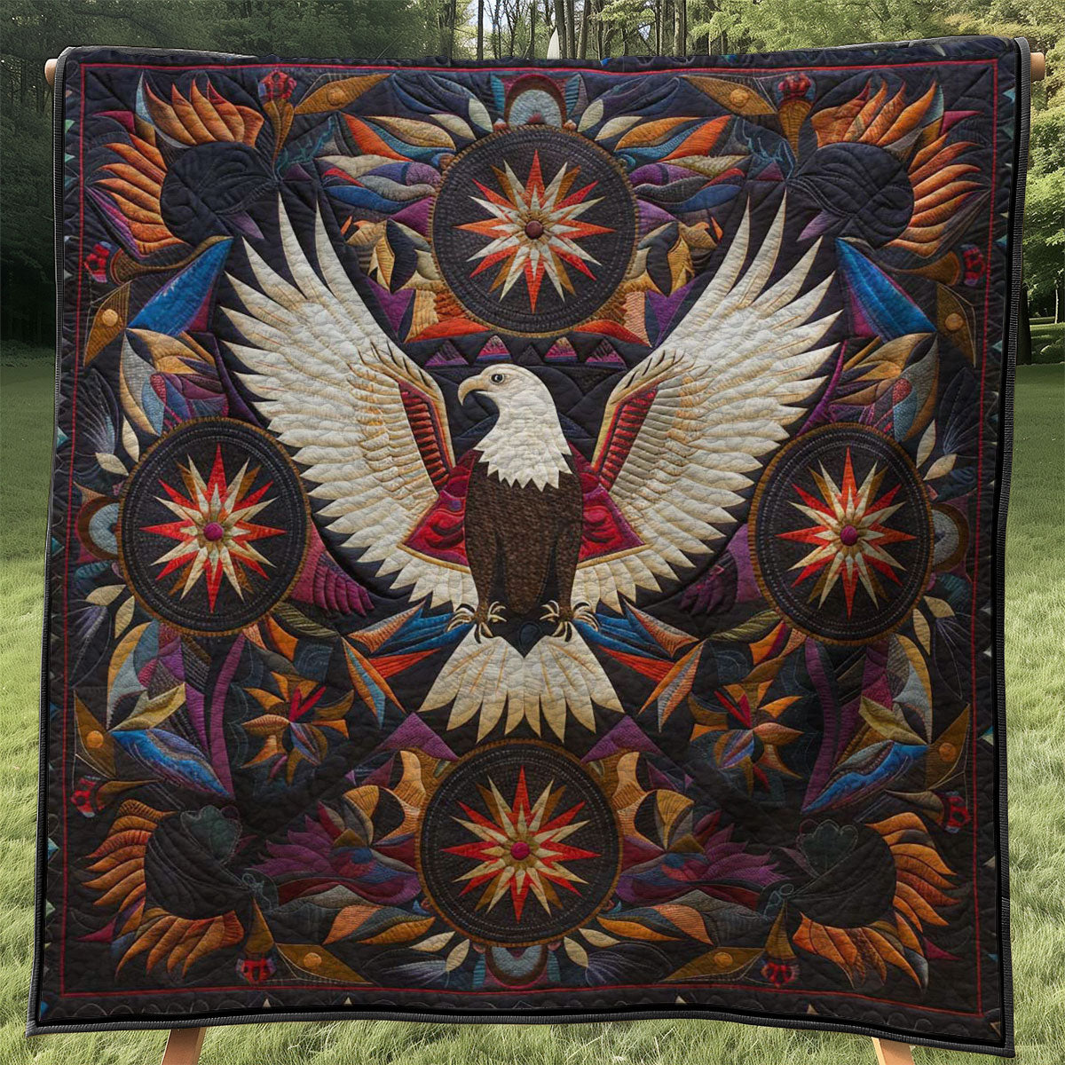 Eagle Native American WJ2607006CL Quilt