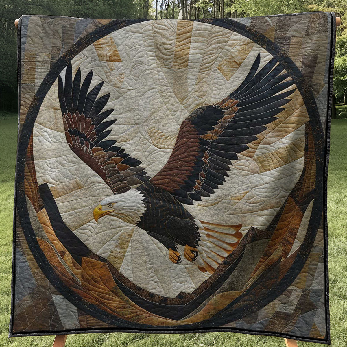 Eagle Hunting WJ2707020CL Quilt