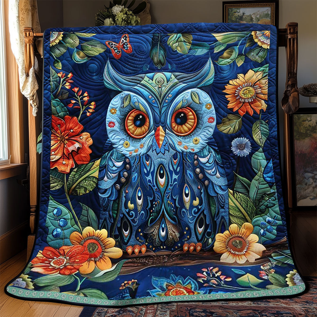 Enchanting Owl WJ1609007CL Quilt