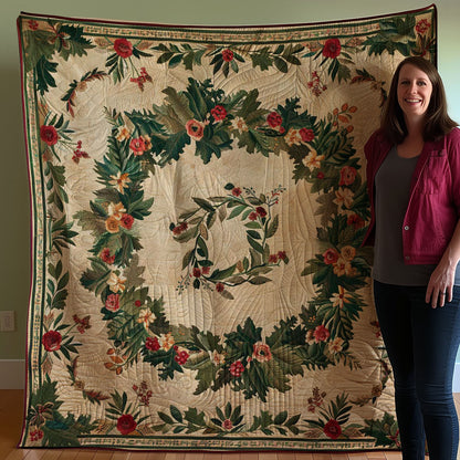 Evergreen Wreath WJ1007010CL Quilt