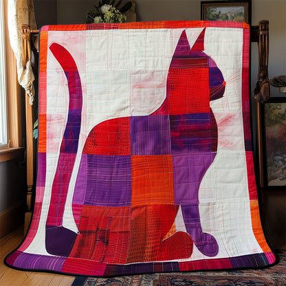 Feline Silhouettes WJ2408012CL Quilt