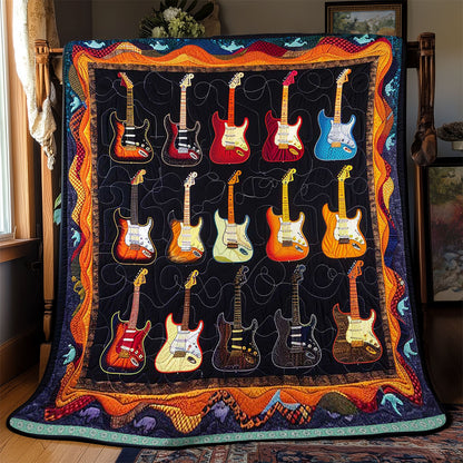 Fiery Guitar WJ1409011CL Quilt