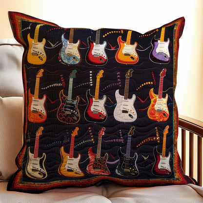 Fiery Guitar WJ1709038CL Quilt Pillow Case