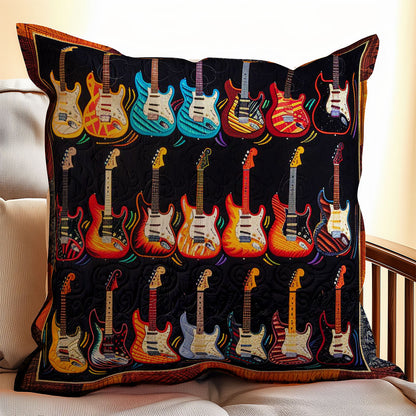 Fiery Guitar WJ1709039CL Quilt Pillow Case