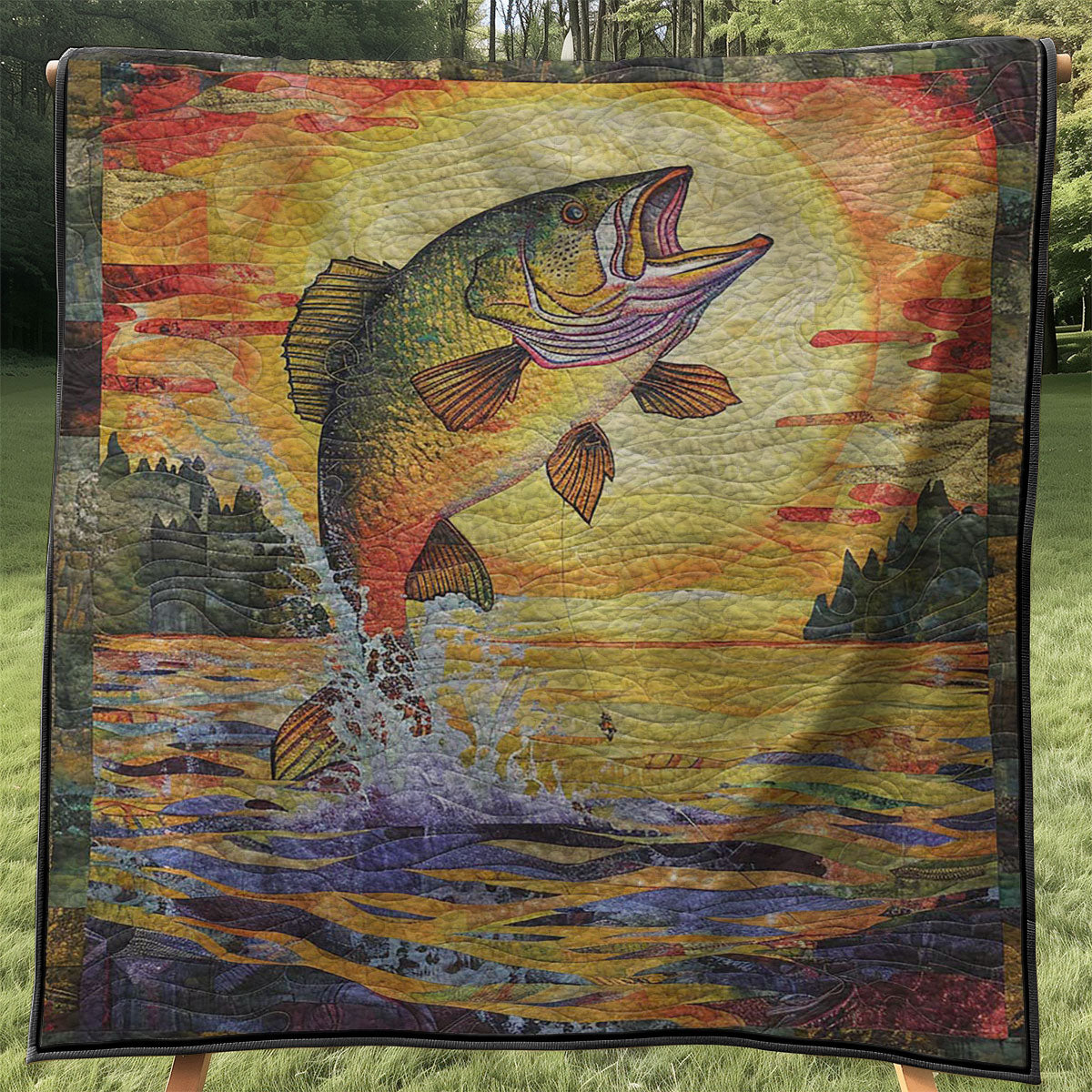 Fishing WJ2307017CL Quilt