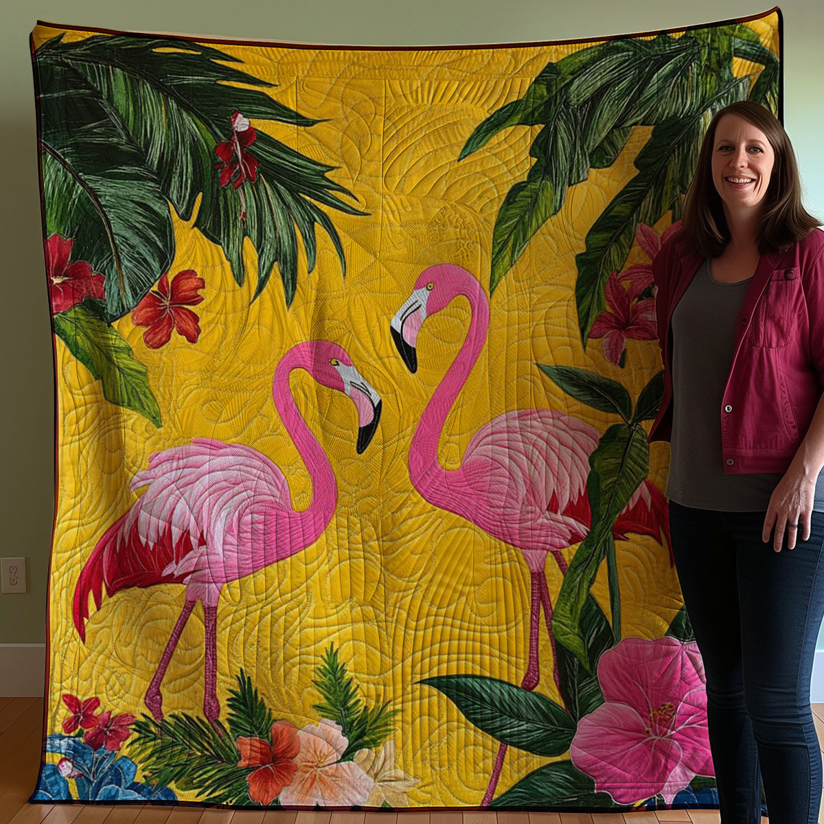 Flamingo WJ0608013CL Quilt