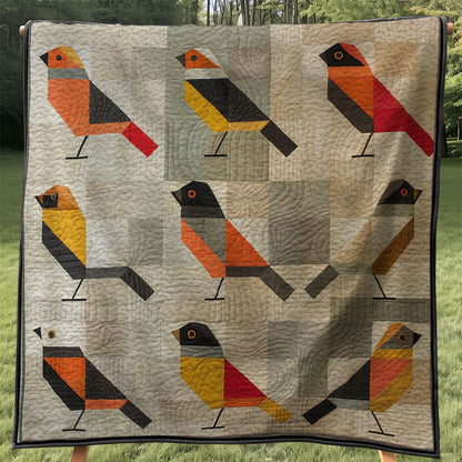 Geometric Bird WJ2707023CL Quilt