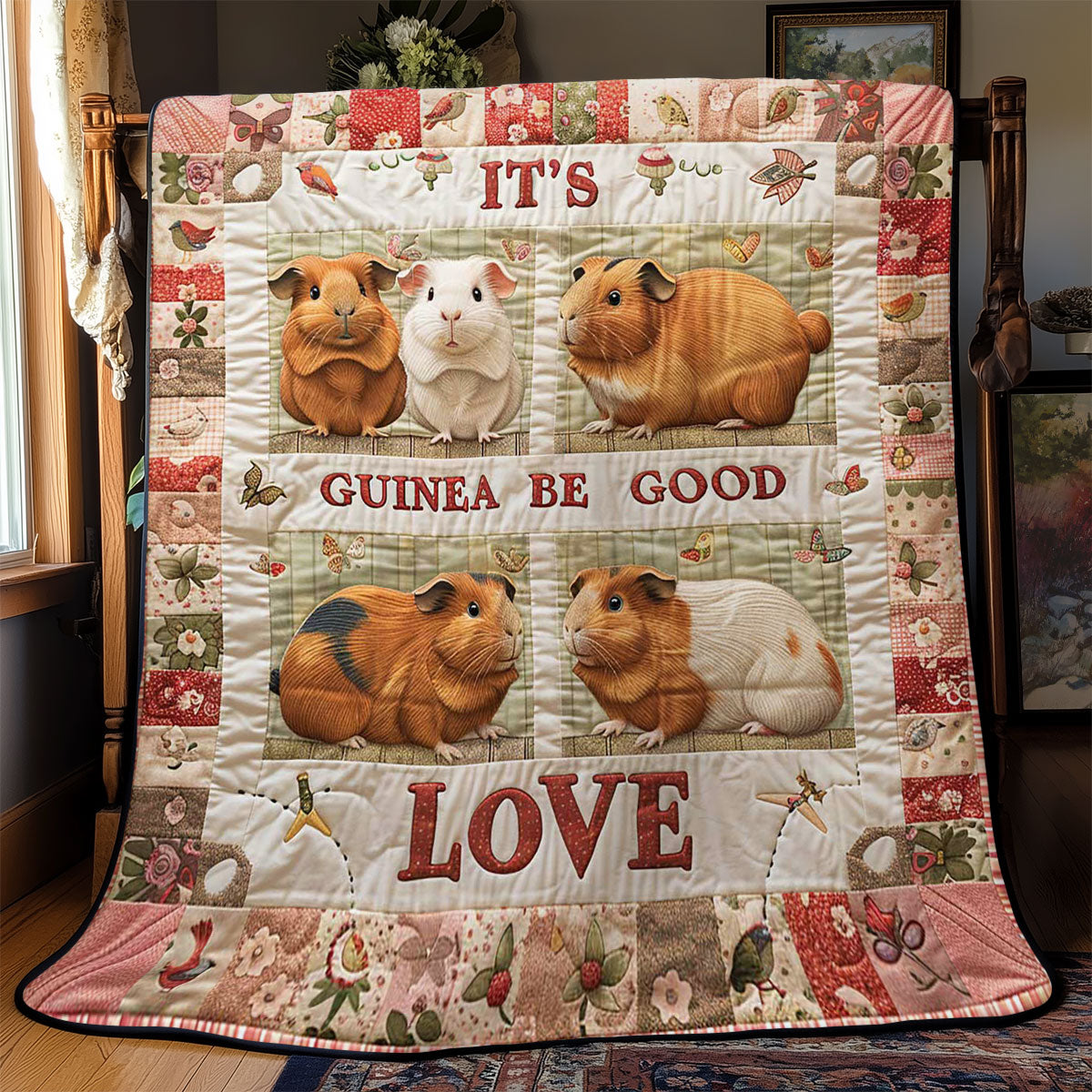 Guinea Love WJ2708016CL Quilt