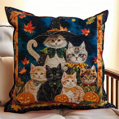 Halloween Cat WJ2908035CL Quilt Pillow Case