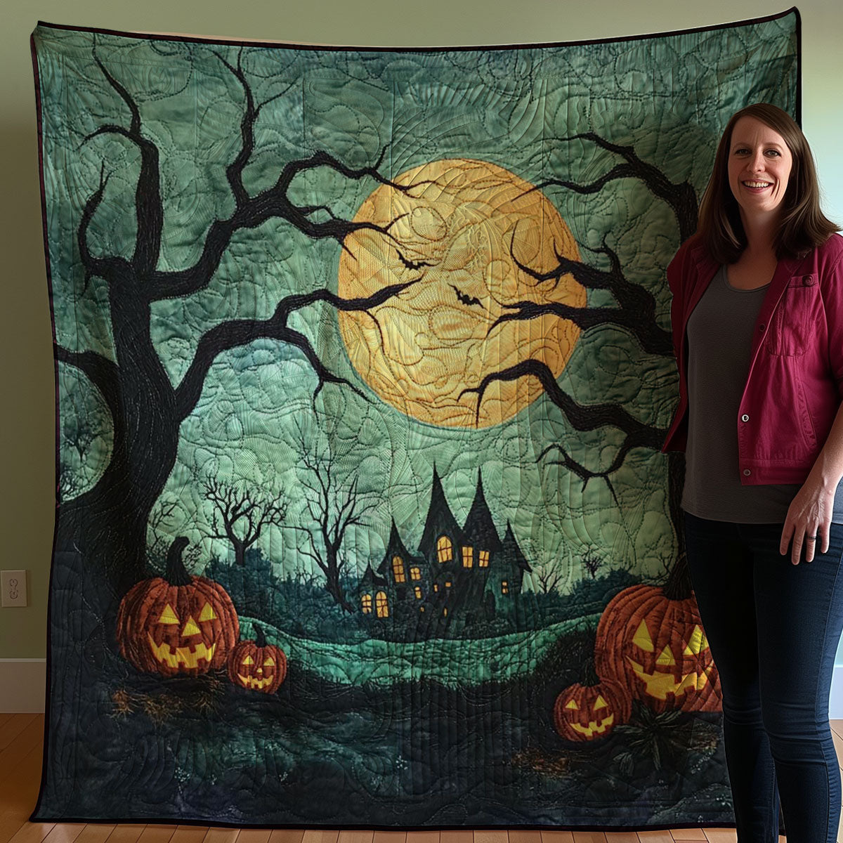 Halloween WJ0708014CL Quilt