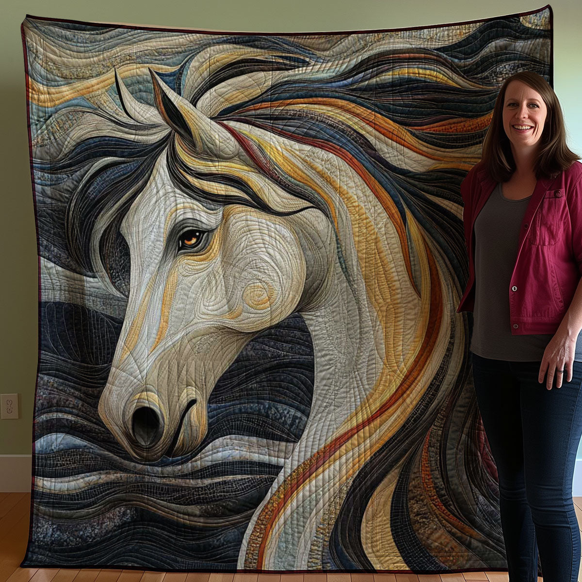 Horse Lover WJ0808018CL Quilt