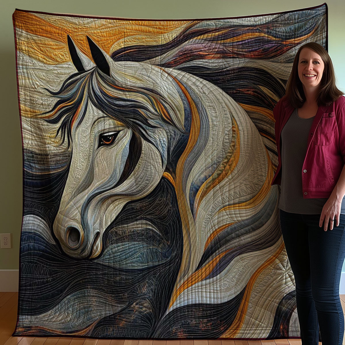 Horse Lover WJ0808019CL Quilt