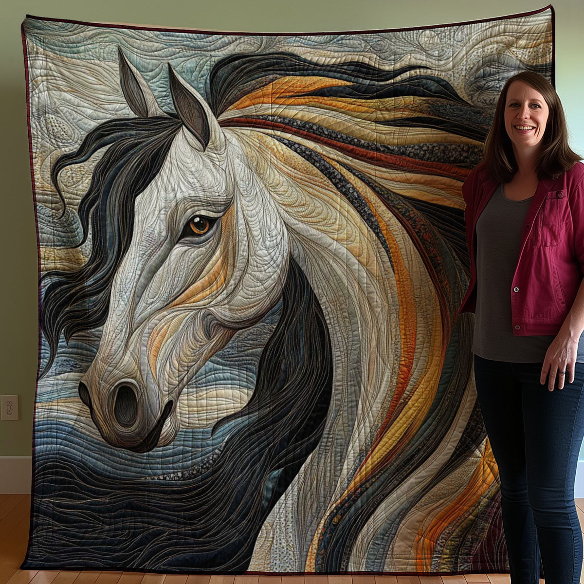 Horse Lover WJ0808020CL Quilt