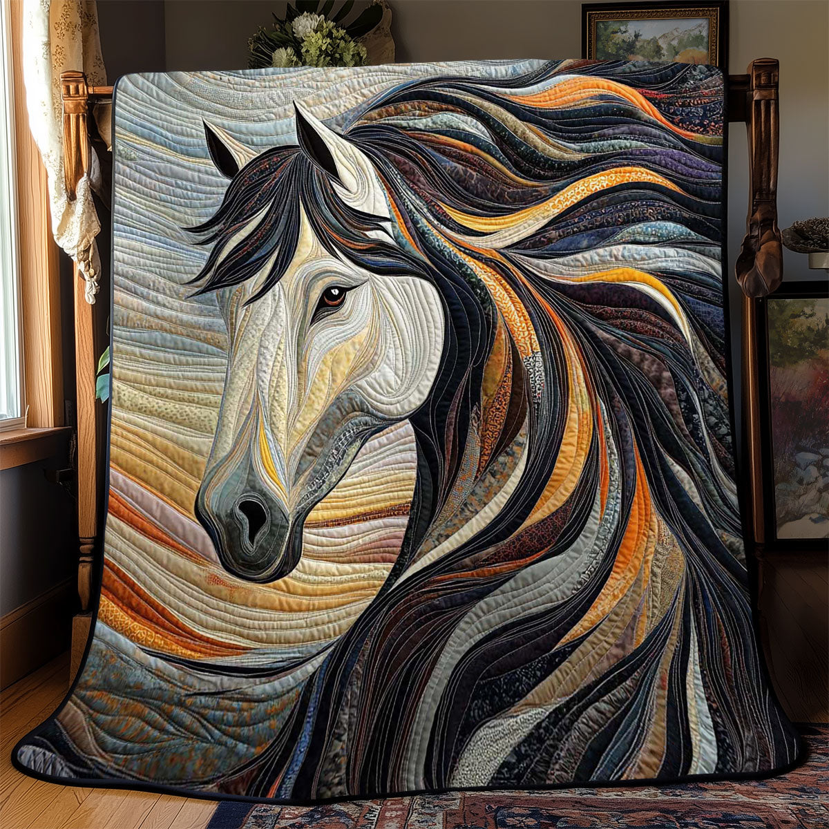 Horse Lovers WJ2108018CL Quilt