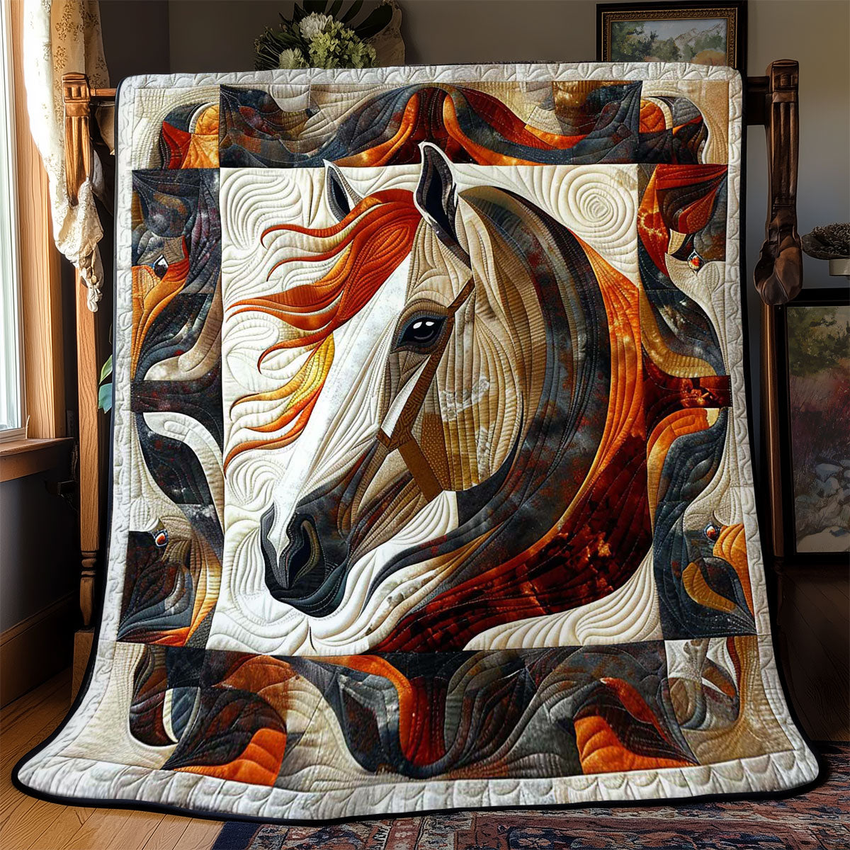 Horse Lovers WJ2708018CL Quilt