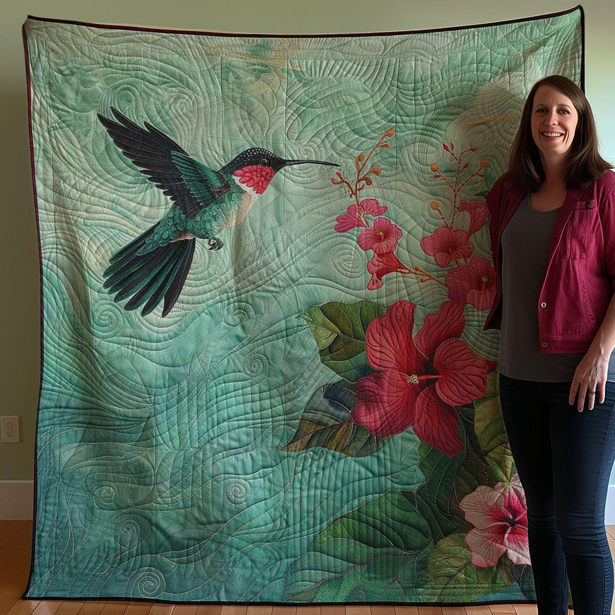 Hummingbird WJ0208016CL Quilt