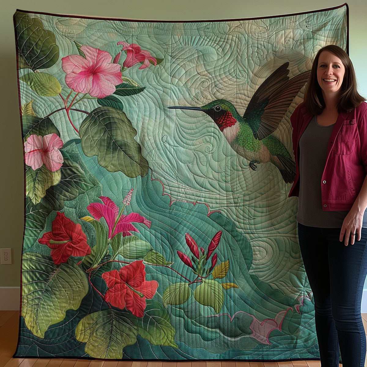 Hummingbird WJ0208018CL Quilt