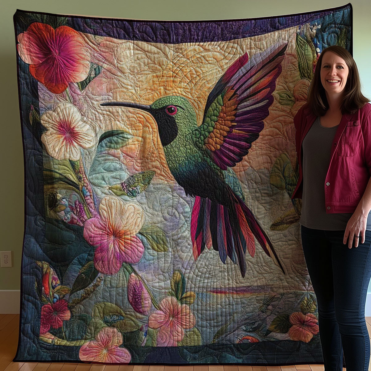 Hummingbird WJ0808022CL Quilt