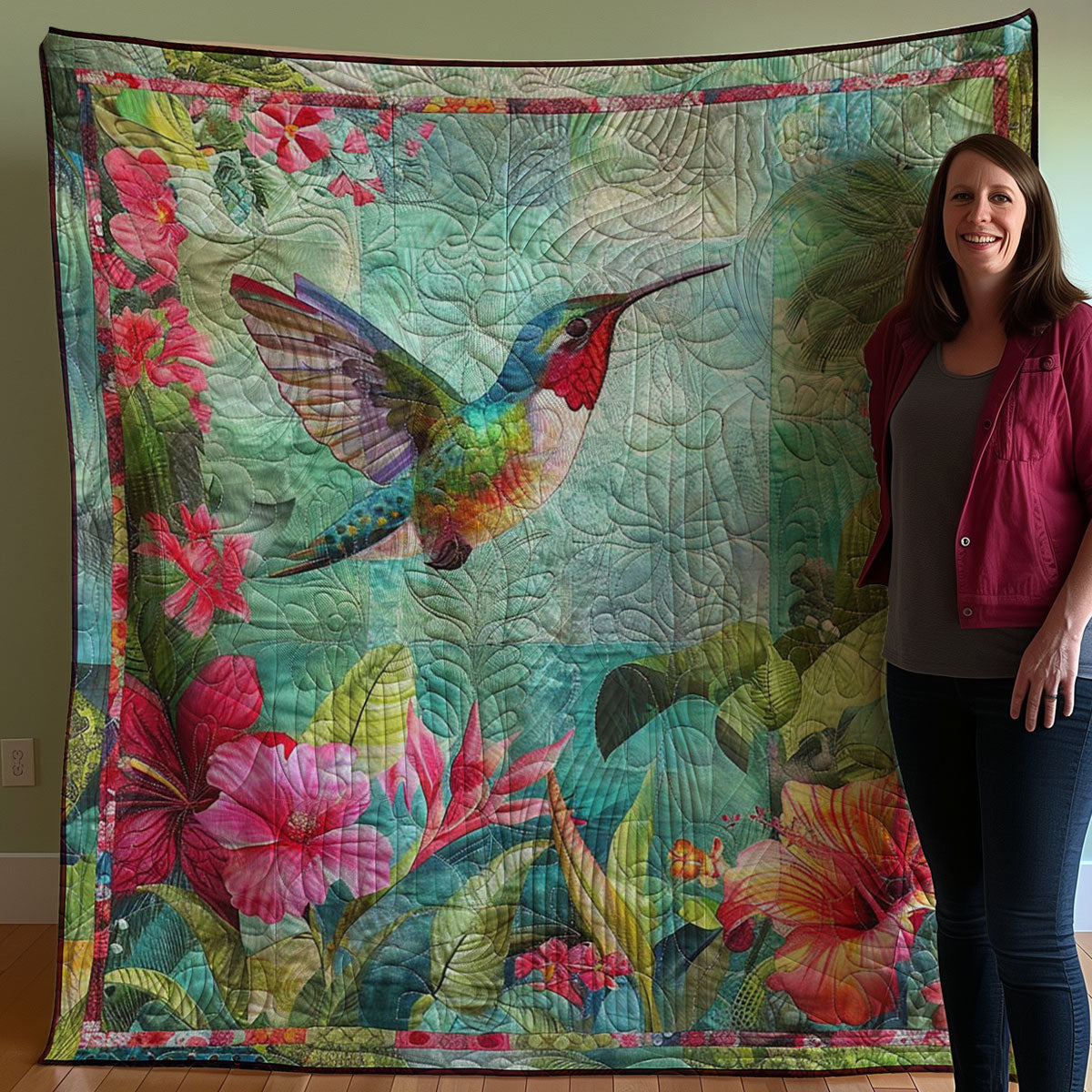 Hummingbird WJ1207014CL Quilt