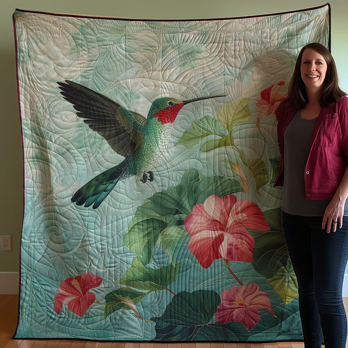 Hummingbird WJ1307013CL Quilt