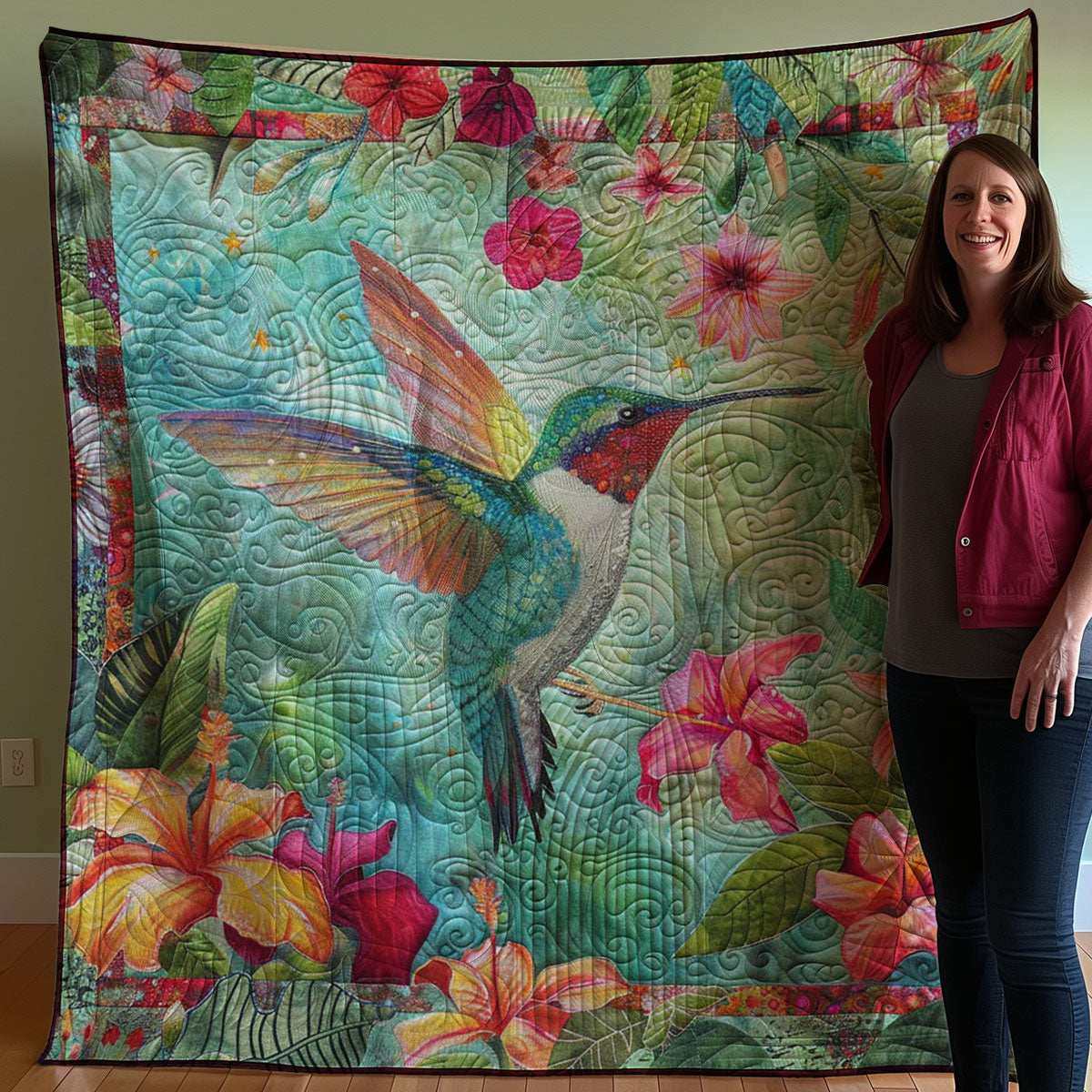 Hummingbird WJ1307014CL Quilt