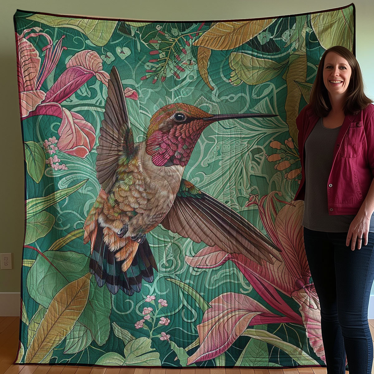 Hummingbird WJ1507018CL Quilt