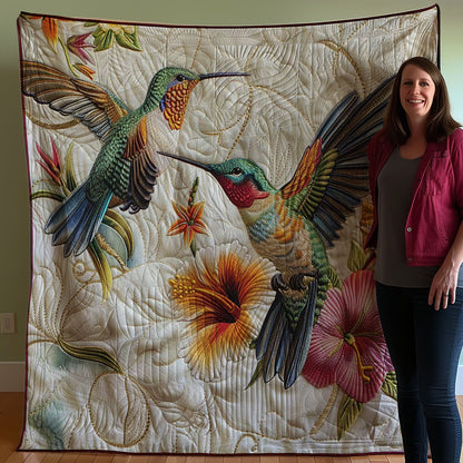 Hummingbird Lovers WJ1707012CL Quilt