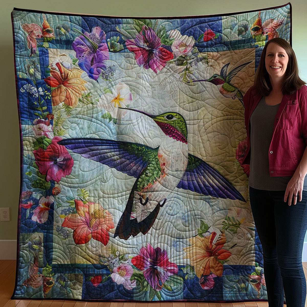 Hummingbird WJ1807014CL Quilt