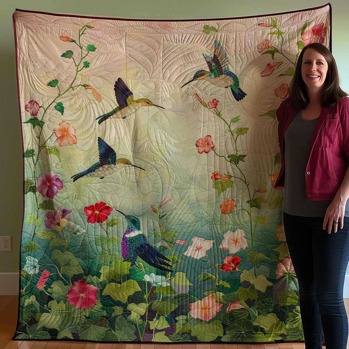 Hummingbird WJ2207025CL Quilt