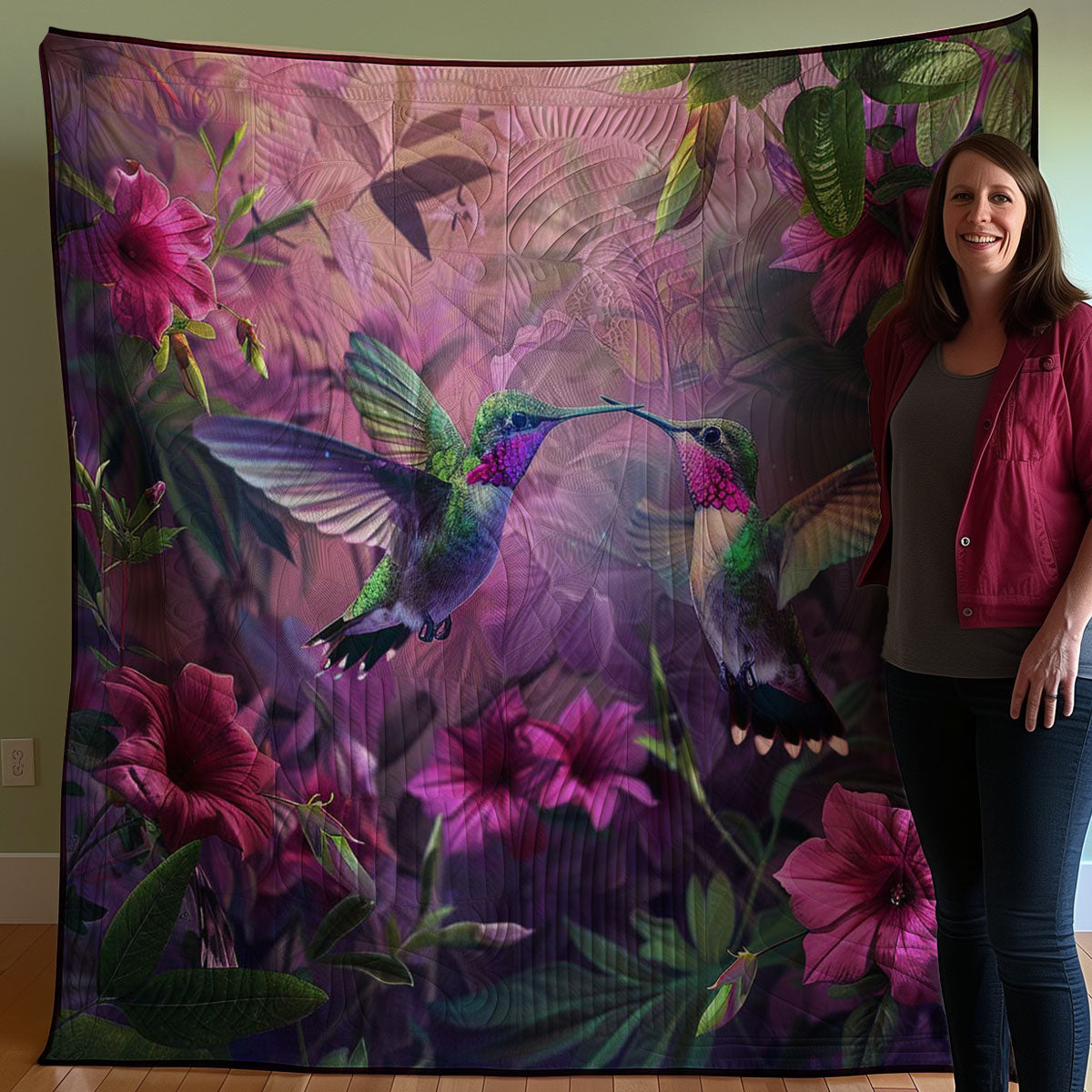 Hummingbird WJ2207027CL Quilt