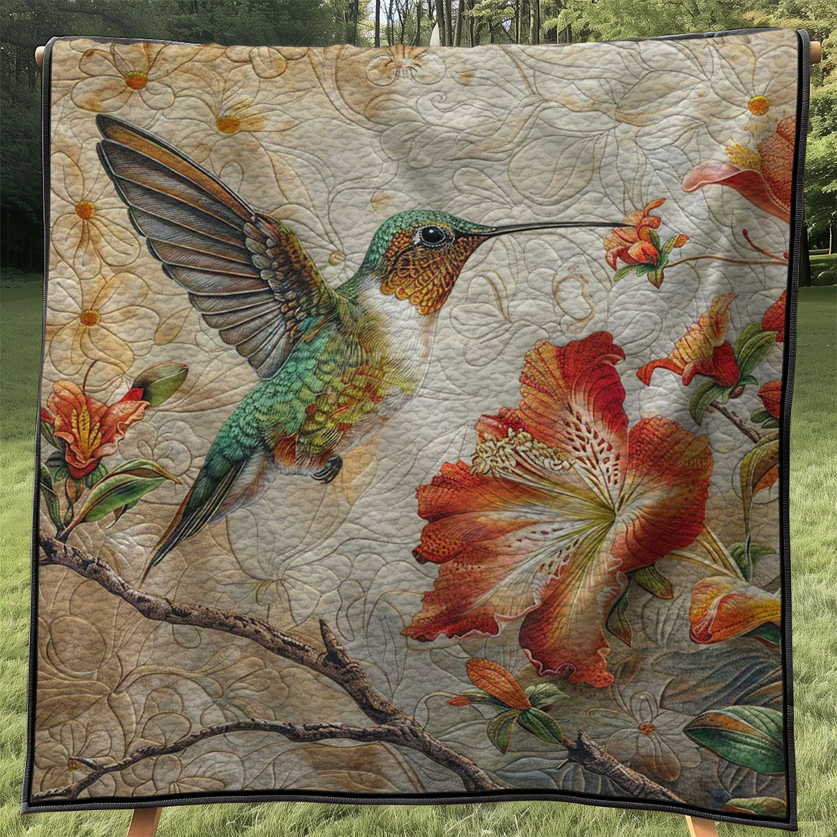 Hummingbird WJ2507024CL Quilt