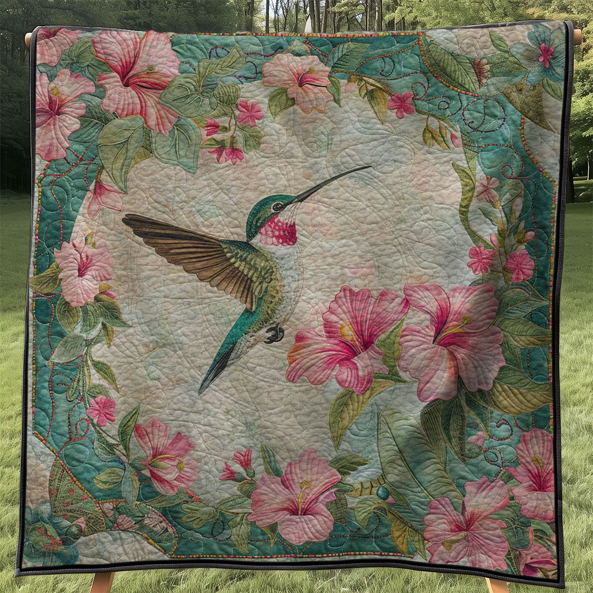 Hummingbird WJ2607014CL Quilt