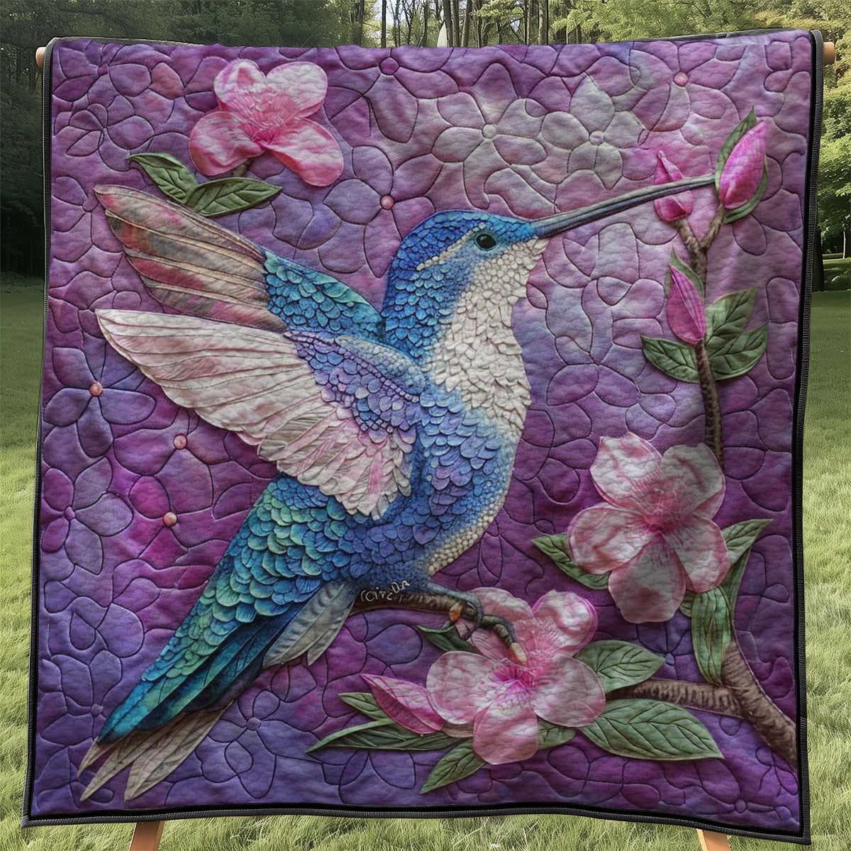 Hummingbird WJ2707025CL Quilt